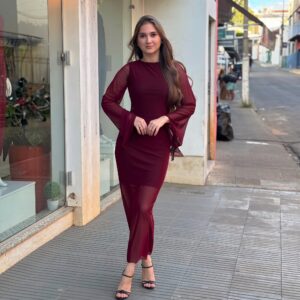Vestido tule