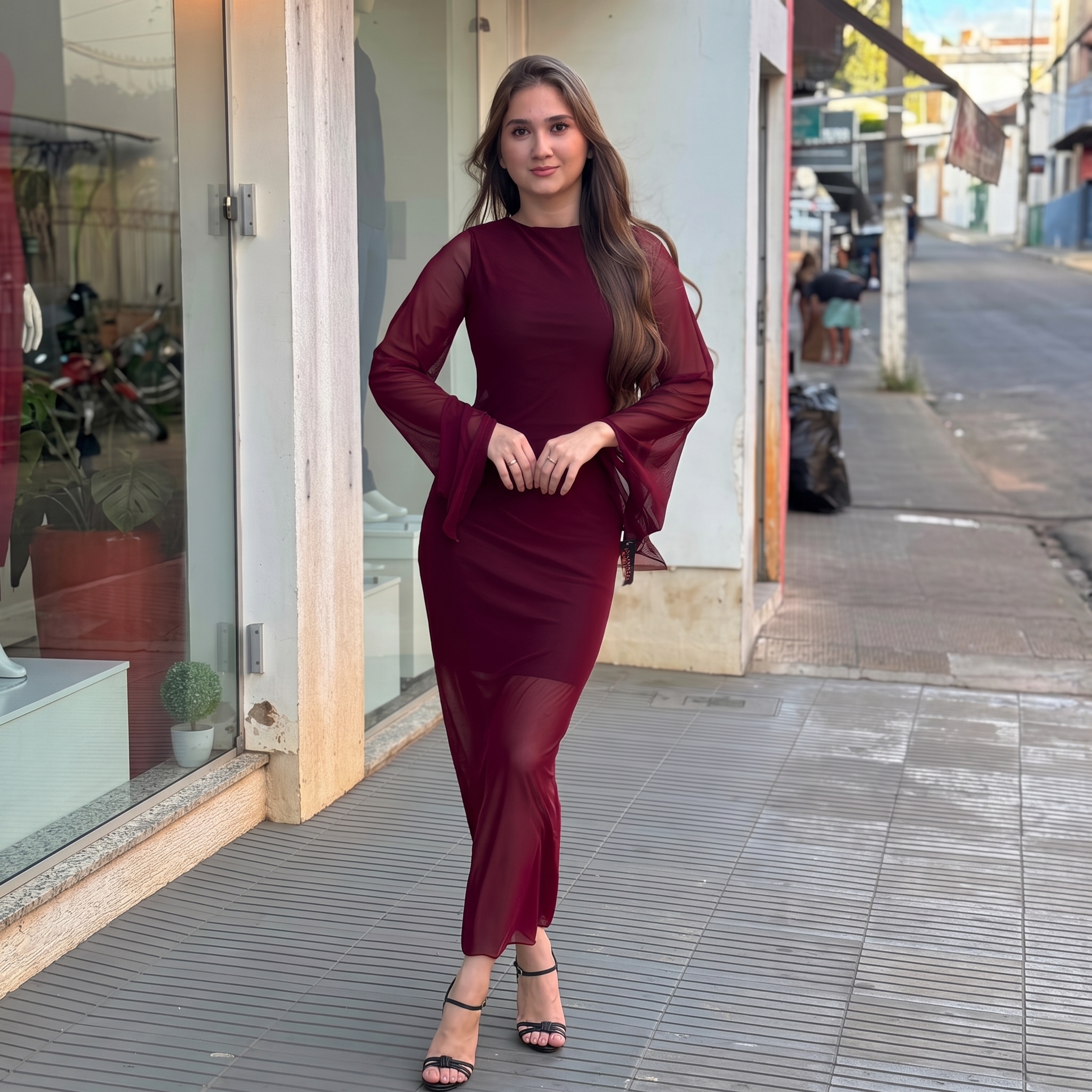 Vestido tule